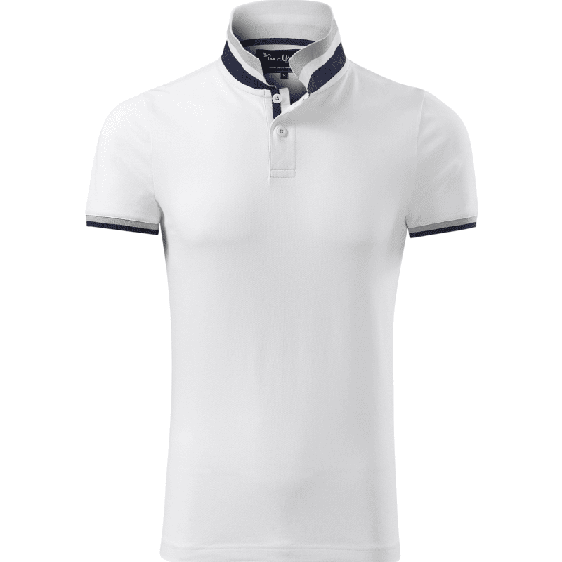 Koszulka polo męska - Collar Up 256