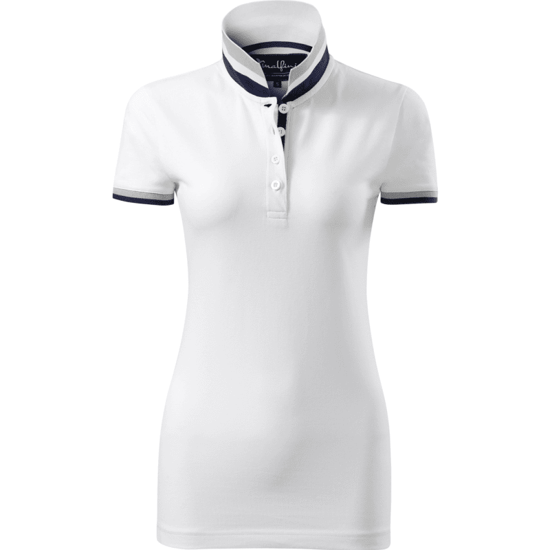 Koszulka polo damska - Collar Up 257