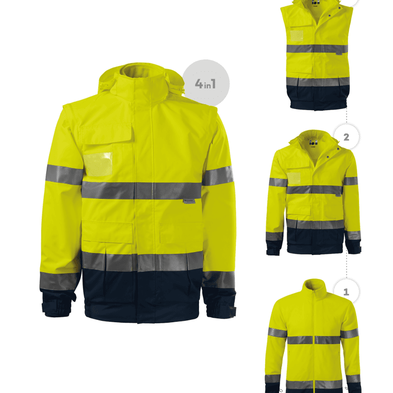 Kurtka unisex - HV Guard 4 in 1 5V2