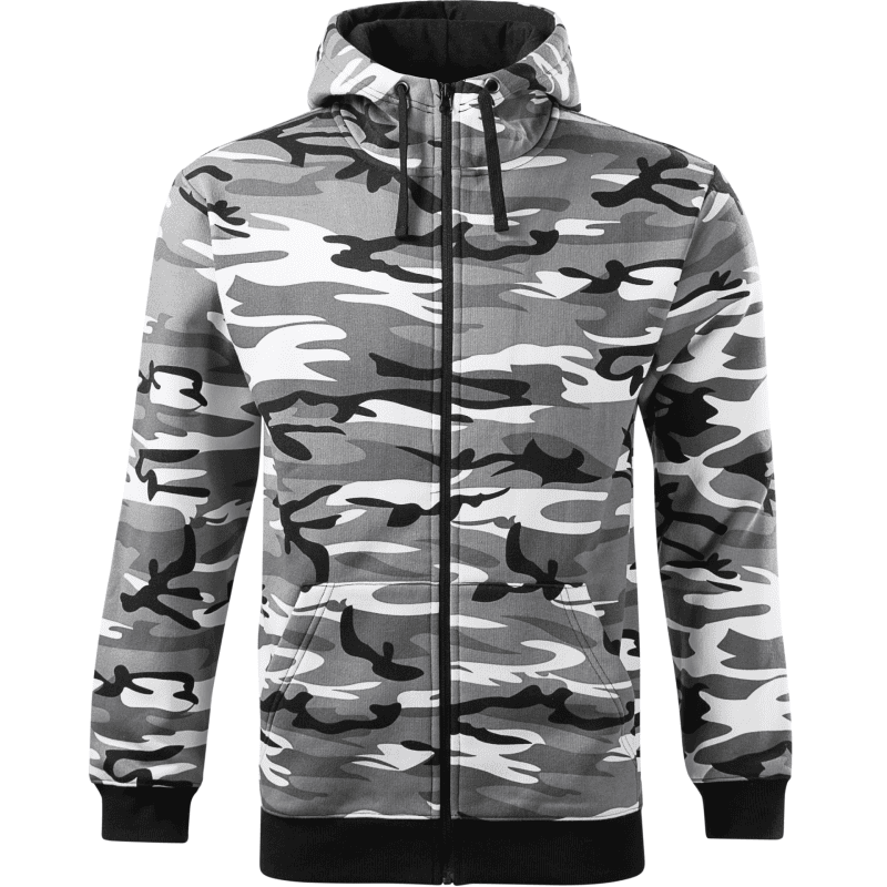 Bluza męska - Camo Zipper C19