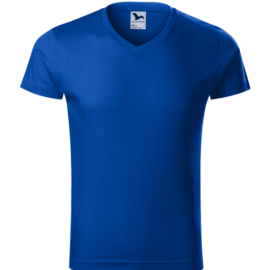 Slim Fit V-neck 146 - Koszulka męska