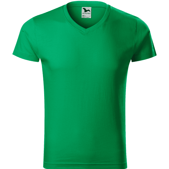 Slim Fit V-neck 146 - Koszulka męska