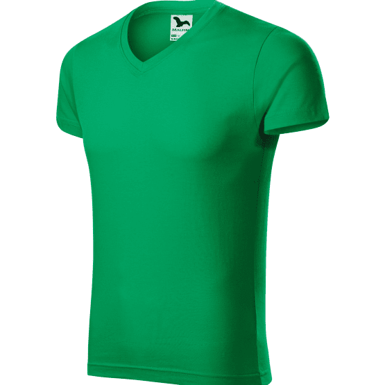 Slim Fit V-neck 146 - Koszulka męska