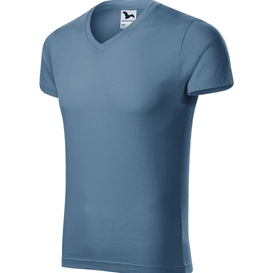 Slim Fit V-neck 146 - Koszulka męska