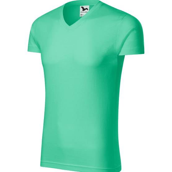 Slim Fit V-neck 146 - Koszulka męska