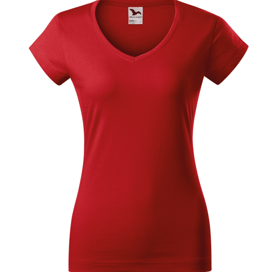 Fit V-neck 162 - Koszulka damska